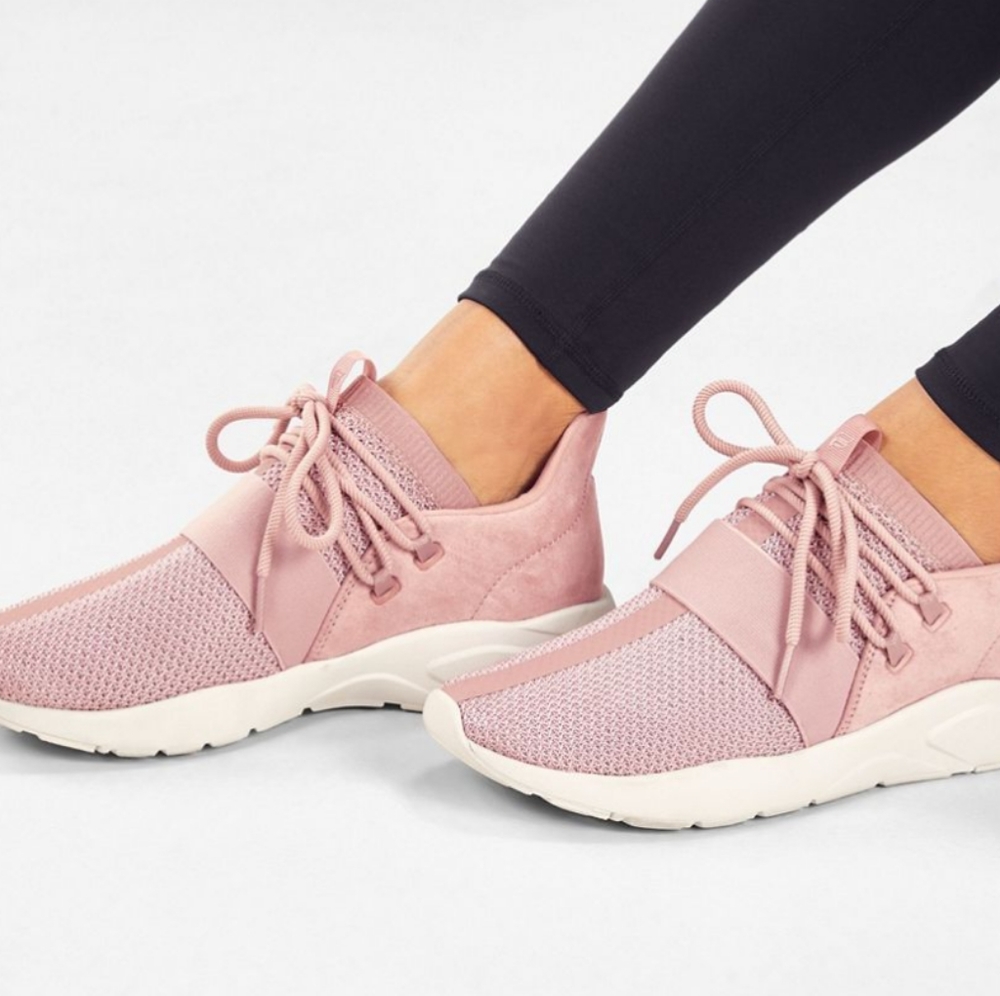 Fabletics Sneakers, Puma Studio Sneaker II, Color Almond, Women's 8, BRAND NEW